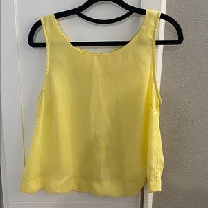 Double Zero Sunny Yellow Tank Top